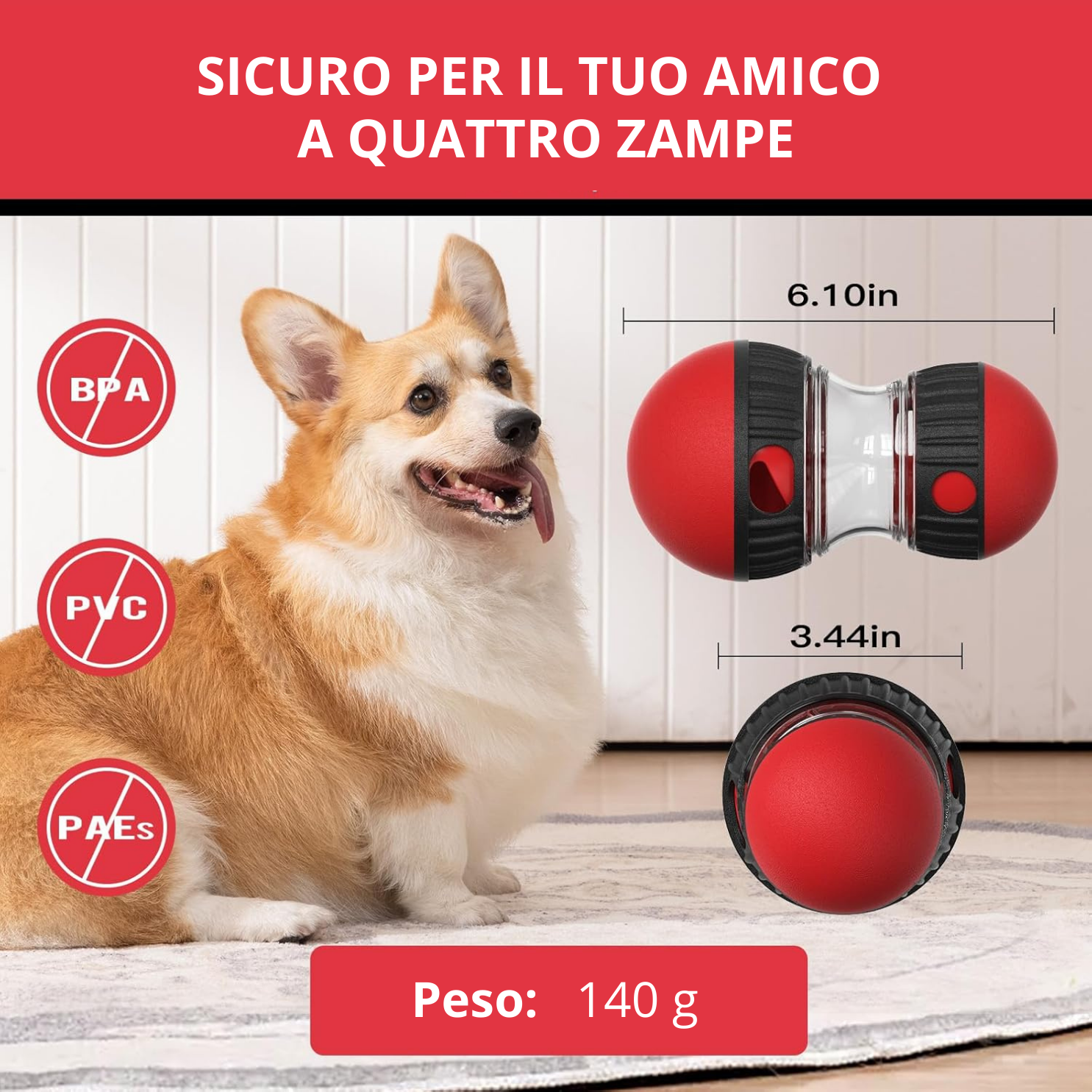 SmartBall – Il Giocattolo Interattivo che Trasforma il Cibo in un Gioco! 🍪 - immagine 2